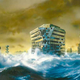 Illustration for article titled The psychedelic realism of Chris Foss alternate worlds